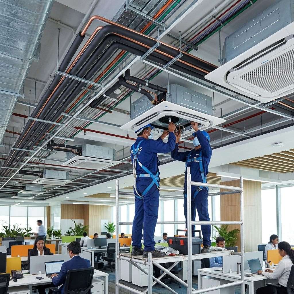 MOAW Commercial AC Installation Bhopal